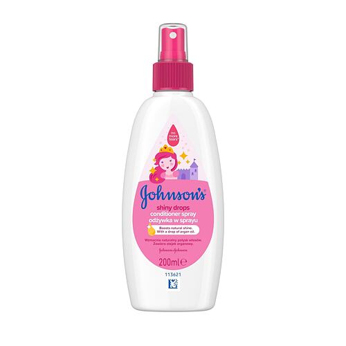  Après-shampooing Johnson´s Shiny Drops Kids Conditioner Spray 200 ml