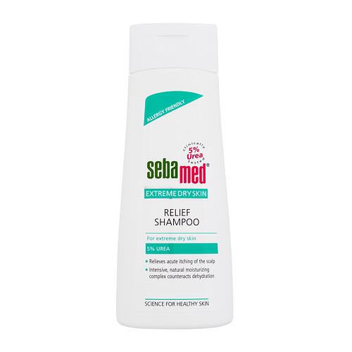 Shampoo SebaMed Extreme Dry Skin Relief Shampoo 5% Urea 200 ml Beschädigte Schachtel