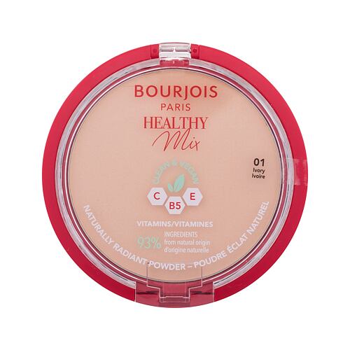 Poudre BOURJOIS Paris Healthy Mix Clean & Vegan Naturally Radiant Powder 10 g 01 Ivory