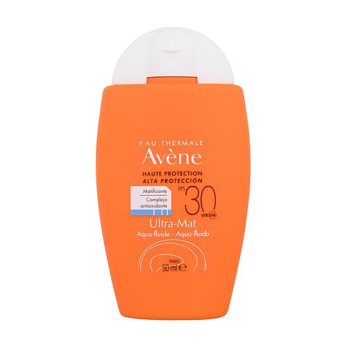 Sonnenschutz fürs Gesicht Avene Sun Ultra-Mat Aqua Fluid SPF30 50 ml