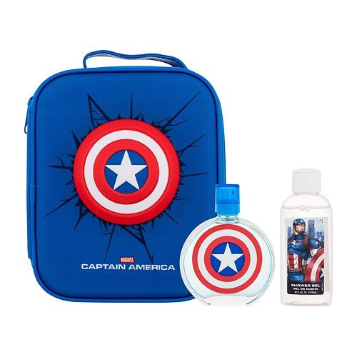 Eau de Toilette Marvel Captain America 100 ml Sets