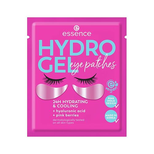 Augenmaske Essence Hydro Gel Eye Patches 24H Hydrating & Cooling 1 St.