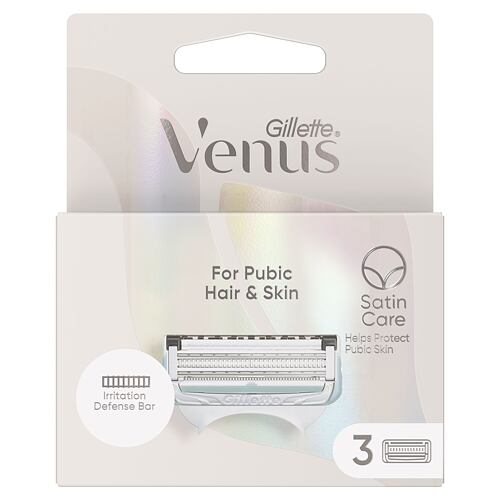Ersatzklinge Gillette Venus Satin Care For Pubic Hair & Skin 3 St.