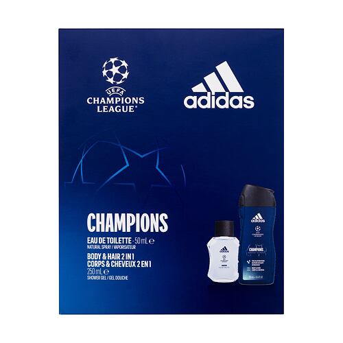 Eau de toilette Adidas UEFA Champions League Edition VIII 50 ml boîte endommagée Sets