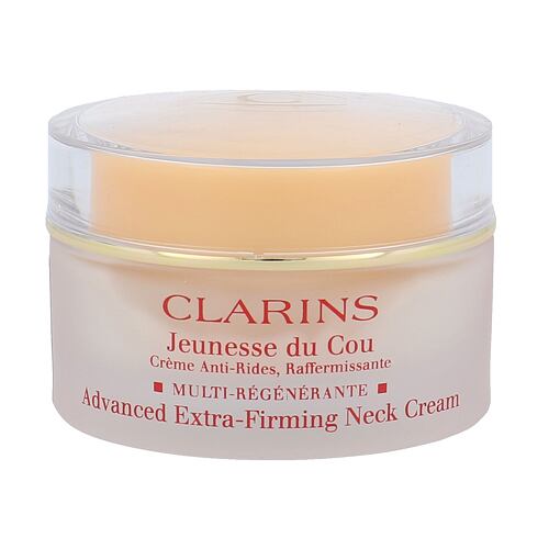 Crème cou et décolleté Clarins Extra-Firming Neck Anti-Wrinkle Rejuvenating Cream 50 ml Tester