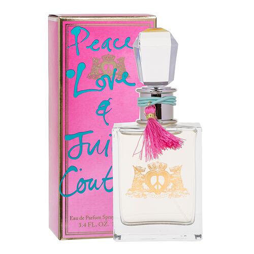 Eau de parfum Juicy Couture Peace, Love and Juicy Couture 100 ml boîte endommagée