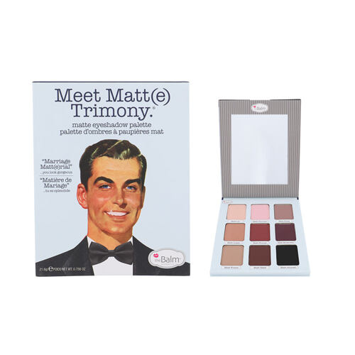 Fard à paupières TheBalm Meet Matt(e) Trimony Eyeshadow Palette 21,6 g