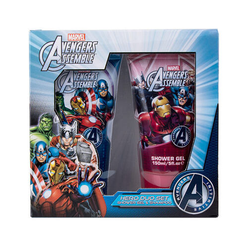 Duschgel Marvel Avengers Assemble 150 ml Beschädigte Schachtel Sets