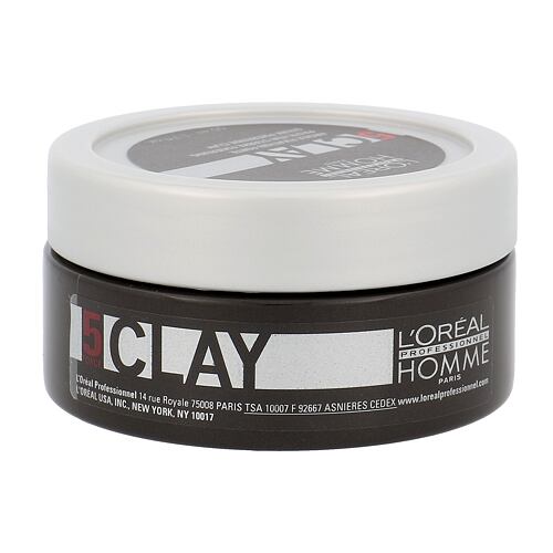 Für Haardefinition L'Oréal Professionnel Homme Clay 50 ml