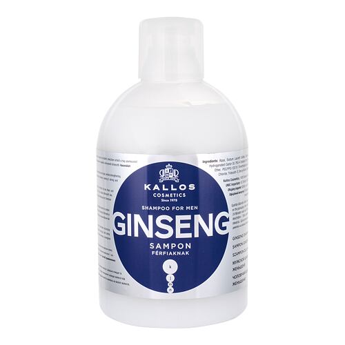 Shampooing Kallos Cosmetics For Men Ginseng 1000 ml
