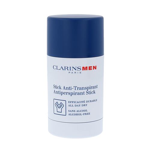 Antiperspirant Clarins Men Body Antiperspirant Stick 75 g boîte endommagée