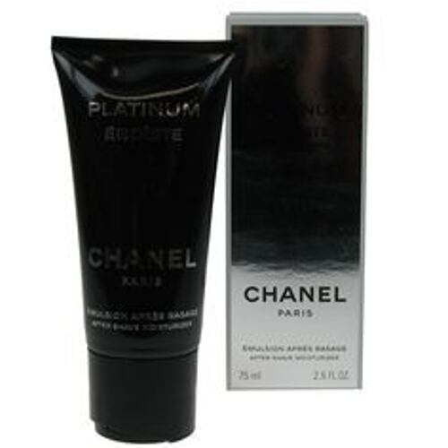 Baume après-rasage Chanel Platinum Égoïste Pour Homme 75 ml boîte endommagée