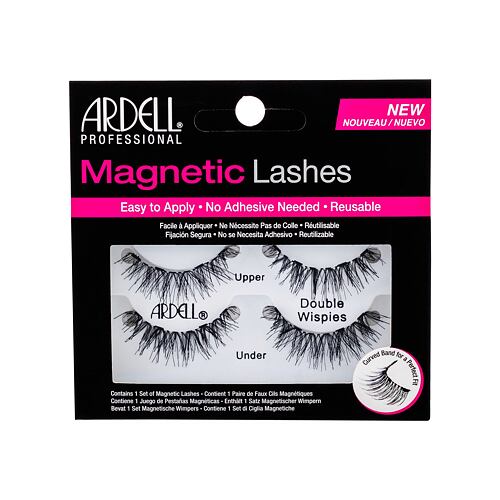Faux cils Ardell Magnetic Double Wispies 1 St. Black
