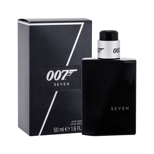Lotion après-rasage James Bond 007 Seven 50 ml boîte endommagée