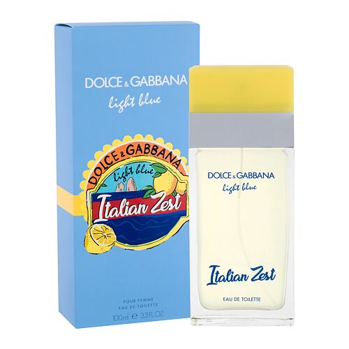 Eau de toilette Dolce&Gabbana Light Blue Italian Zest 100 ml boîte endommagée