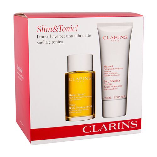 Körperöl Clarins Tonic Body Treatment Oil 100 ml Beschädigte Schachtel Sets