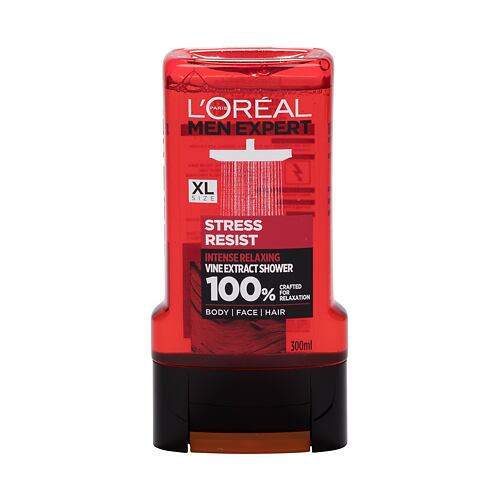 Duschgel L'Oréal Paris Men Expert Stress Resist 300 ml
