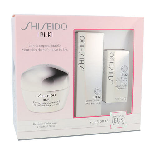 Tagescreme Shiseido Ibuki 50 ml Beschädigte Schachtel Sets