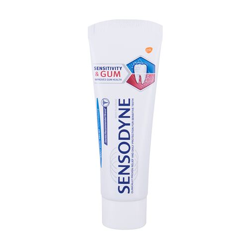 Dentifrice Sensodyne Sensitivity & Gum 75 ml boîte endommagée