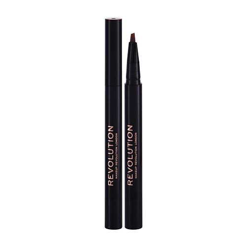 Crayon à sourcils Makeup Revolution London Bushy Brow Pen 0,5 ml Medium Brown