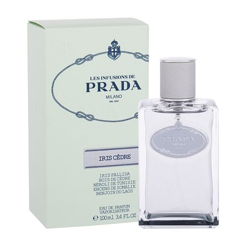 Eau de parfum Prada Infusion d´Iris Cedre 100 ml boîte endommagée
