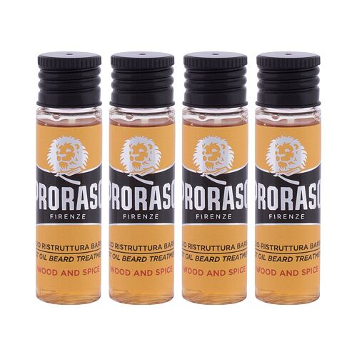 Bartöl PRORASO Wood & Spice  Hot Oil Beard Treatment 68 ml