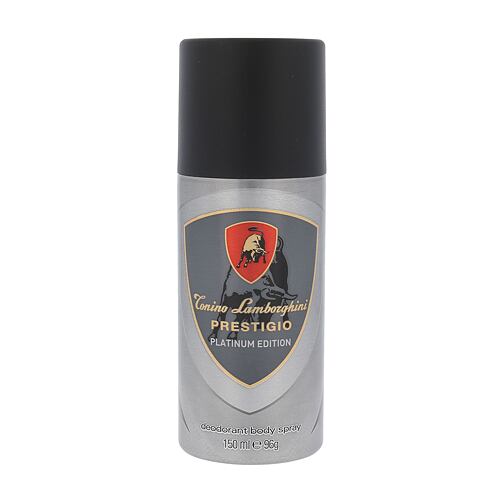 Deodorant Lamborghini Prestigio Platinum Edition 150 ml Beschädigtes Flakon