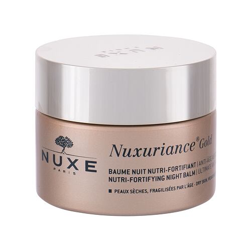 Crème de nuit NUXE Nuxuriance Gold Nutri-Fortifying Night Balm 50 ml boîte endommagée