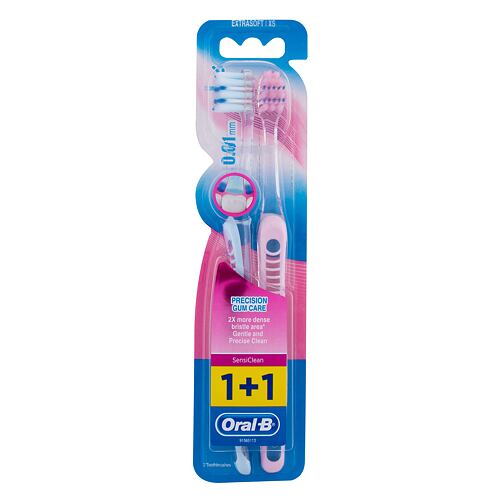 Zahnbürste Oral-B SensiClean Precision Gum Care Extra Soft 2 St. Beschädigte Verpackung