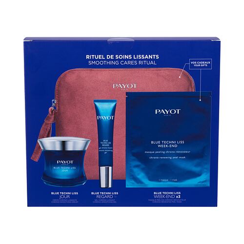 Tagescreme PAYOT Blue Techni Liss Smoothing Cares Ritual 50 ml Beschädigte Schachtel Sets