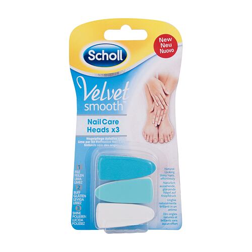 Fußpflege Scholl Velvet Smooth™ Nail Care Heads 3 St.