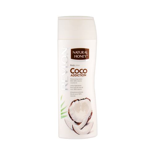 Lait corps Revlon Natural Honey™ Coco Addiction 330 ml flacon endommagé