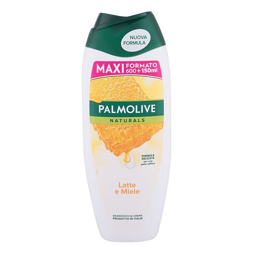 Crème de douche Palmolive Naturals Milk & Honey 750 ml flacon endommagé