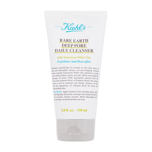 Gel nettoyant Kiehl´s Rare Earth Deep Pore Daily Cleanser 150 ml