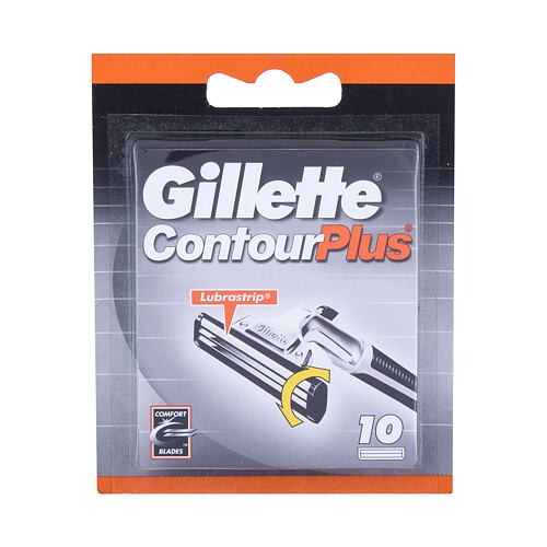Ersatzklinge Gillette Contour Plus 10 St. Beschädigte Schachtel