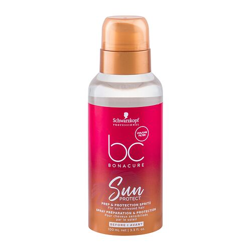 Pflege ohne Ausspülen Schwarzkopf Professional BC Bonacure Sun Protect Prep & Protection 100 ml Beschädigtes Flakon