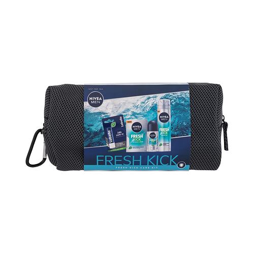 Rasierwasser Nivea Men Fresh Kick Care Kit 100 ml Beschädigte Verpackung Sets