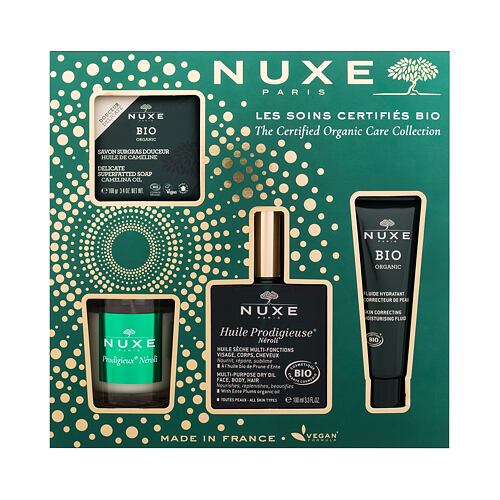 Huile corps NUXE Huile Prodigieuse The Certified Organic Care Collection 100 ml Sets