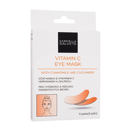 Augenmaske Gabriella Salvete Vitamin C Eye Mask 5 St.
