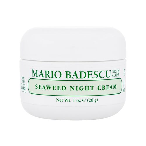 Crème de nuit Mario Badescu Seaweed Night Cream 28 g boîte endommagée