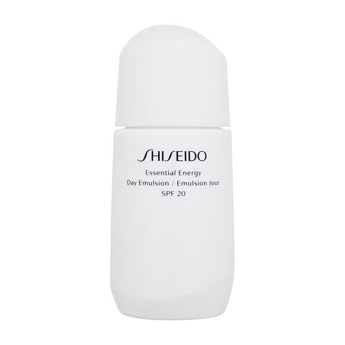 Gel visage Shiseido Essential Energy Day Emulsion SPF20 75 ml boîte endommagée