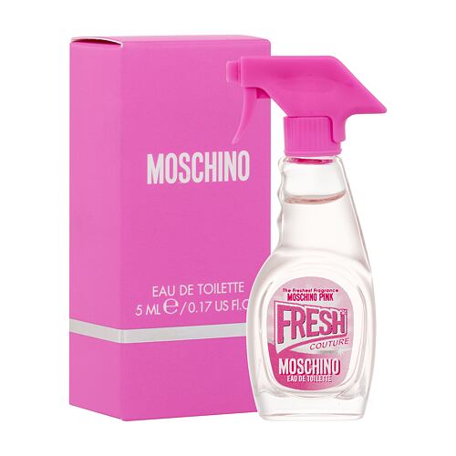 Eau de toilette Moschino Fresh Couture Pink 5 ml boîte endommagée