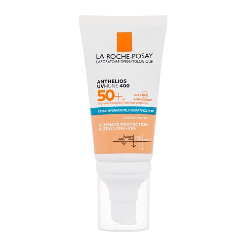 Sonnenschutz fürs Gesicht La Roche-Posay Anthelios  Ultra Protection Hydrating Tinted Cream SPF50+ 50 ml Beschädigte Schachtel