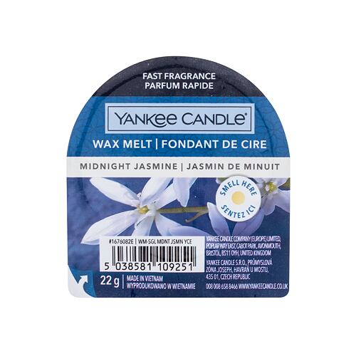 Fondant de cire Yankee Candle Midnight Jasmine 22 g emballage endommagé