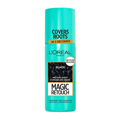 Coloration cheveux L'Oréal Paris Magic Retouch Instant Root Concealer Spray 75 ml Black