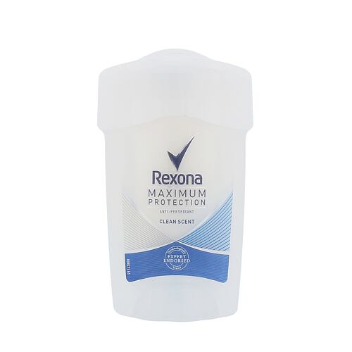 Antiperspirant Rexona Maximum Protection Clean Scent 45 ml boîte endommagée