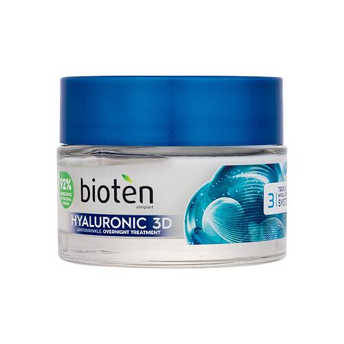 Nachtcreme Bioten Hyaluronic 3D Antiwrinkle Overnight Cream 50 ml Beschädigte Schachtel
