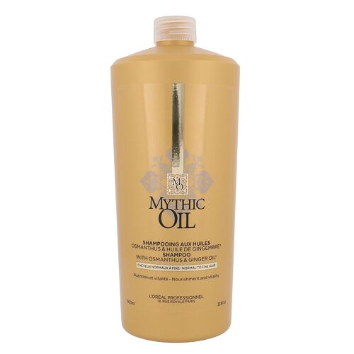 Shampooing L'Oréal Professionnel Mythic Oil Normal to Fine Hair Shampoo 1000 ml