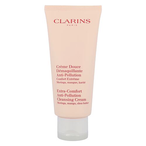Crème nettoyante Clarins Cleansing Care Extra-Comfort Anti-Pollution 200 ml boîte endommagée