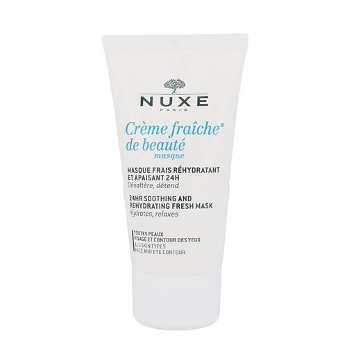 Gesichtsmaske NUXE Creme Fraiche de Beauté 24hr Soothing And Rehydrating Fresh Mask 50 ml Beschädigte Schachtel